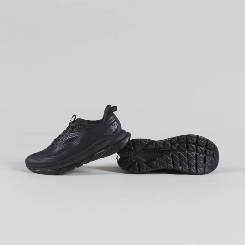 HOKA Mach Remastered Shoes Obsidian Black-3