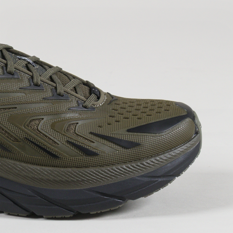HOKA Clifton UTL Shoes Antique Olive Black-5