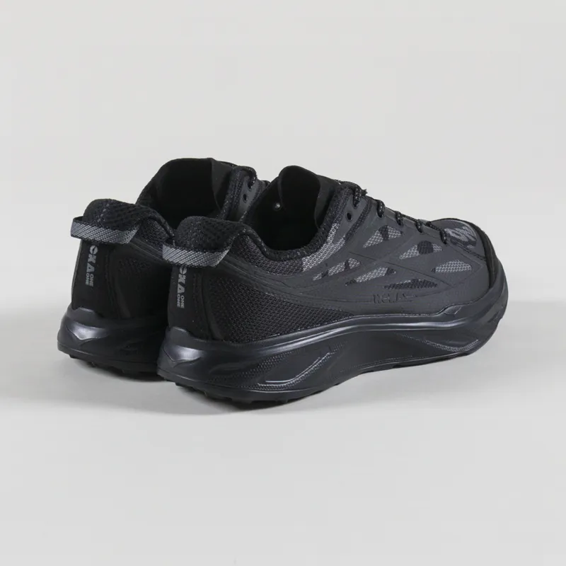 HOKA Huaka Pro Shoes Black-1