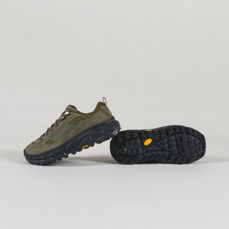 HOKA Tor Summit FLD Shoes Black Antique Olive-3
