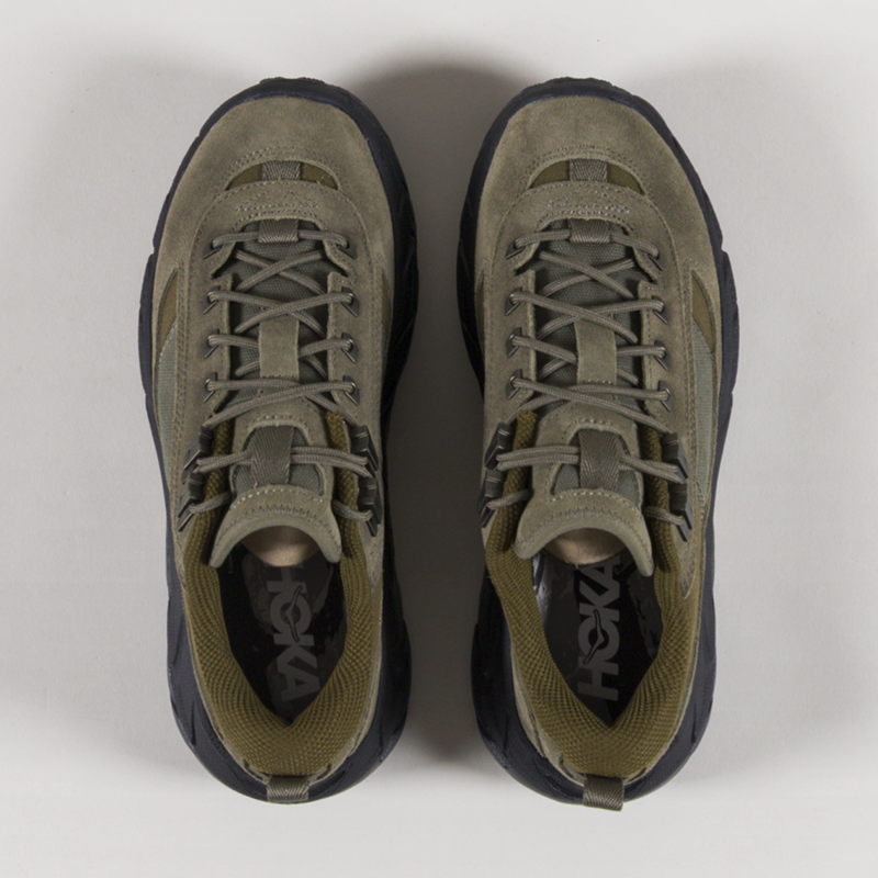 HOKA Tor Summit FLD Shoes Black Antique Olive-6