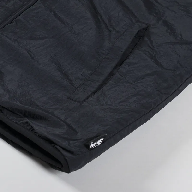 Stussy Sherpa Reversible Vest Black-10