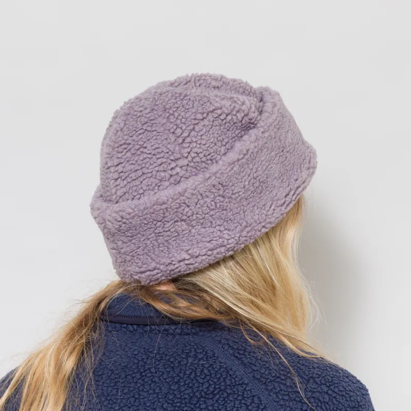 Kavu Womens Fur Ball Beanie Purple Dust-2