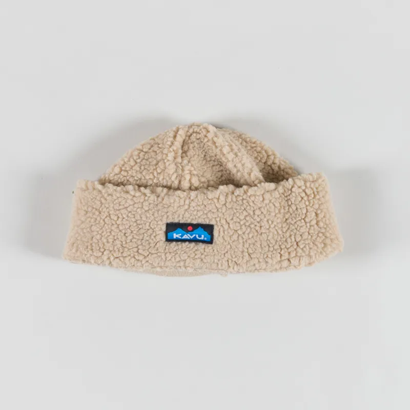 Kavu Womens Fur Ball Beanie Wax Paper