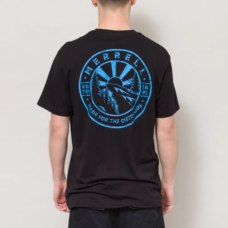 Merrell Outdoor T Shirt Black