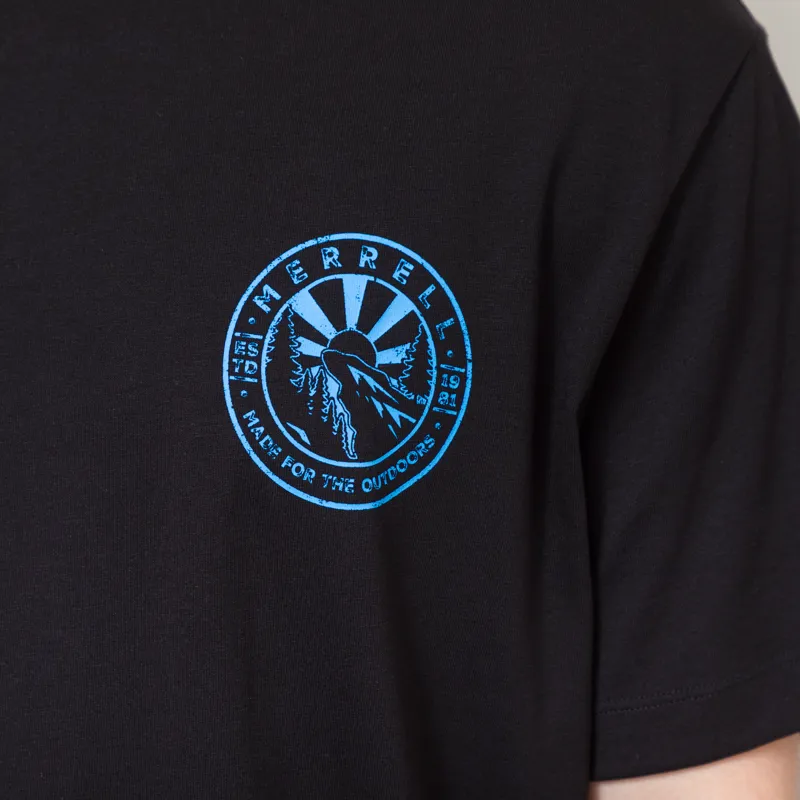 Merrell Outdoor T Shirt Black-3