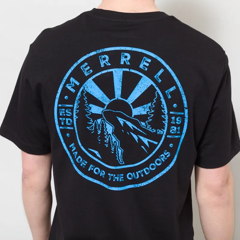 Merrell Outdoor T Shirt Black-2