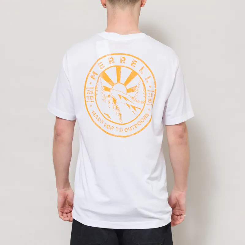 Merrell Outdoor T Shirt White