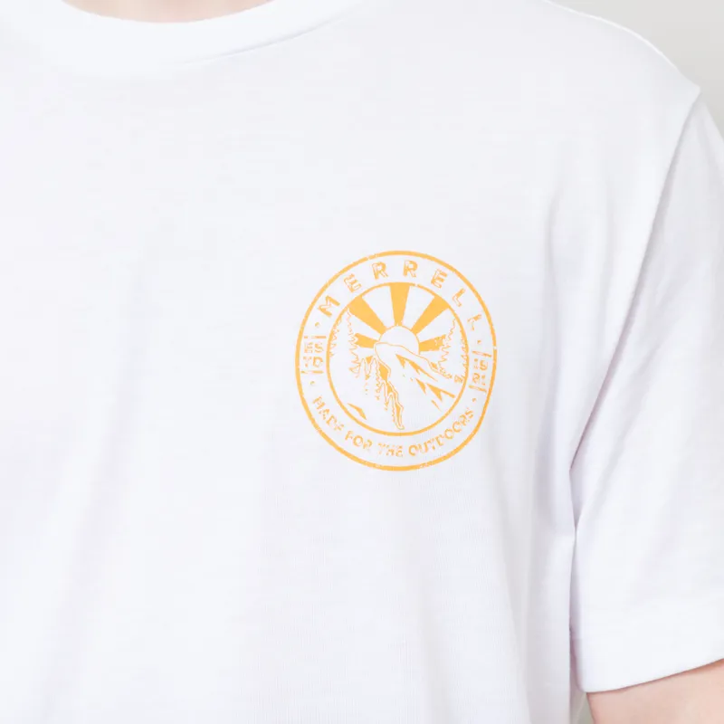 Merrell Outdoor T Shirt White-3