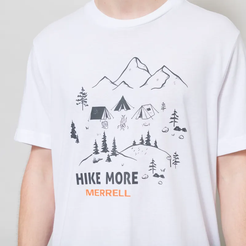Merrell Camp T Shirt White-2