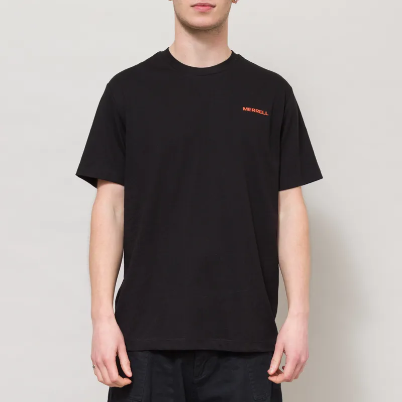 Merrell Vintage T Shirt Black-1