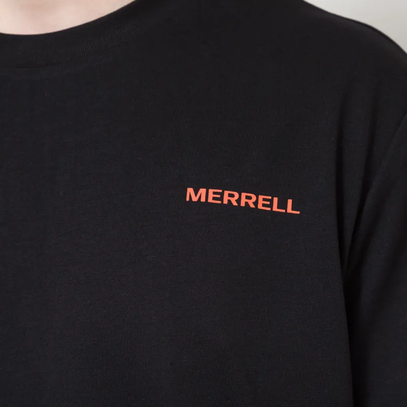 Merrell Vintage T Shirt Black-4