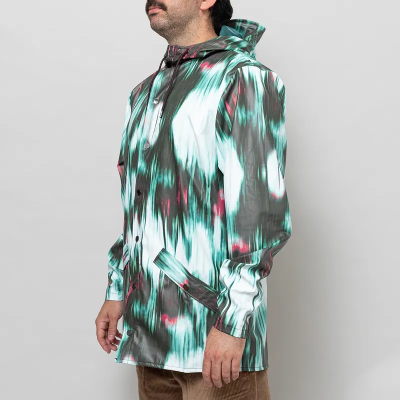 Rains Waterproof Jacket Blur-1
