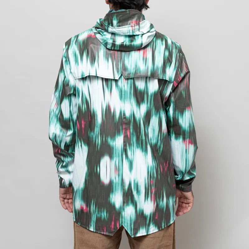Rains Waterproof Jacket Blur-3