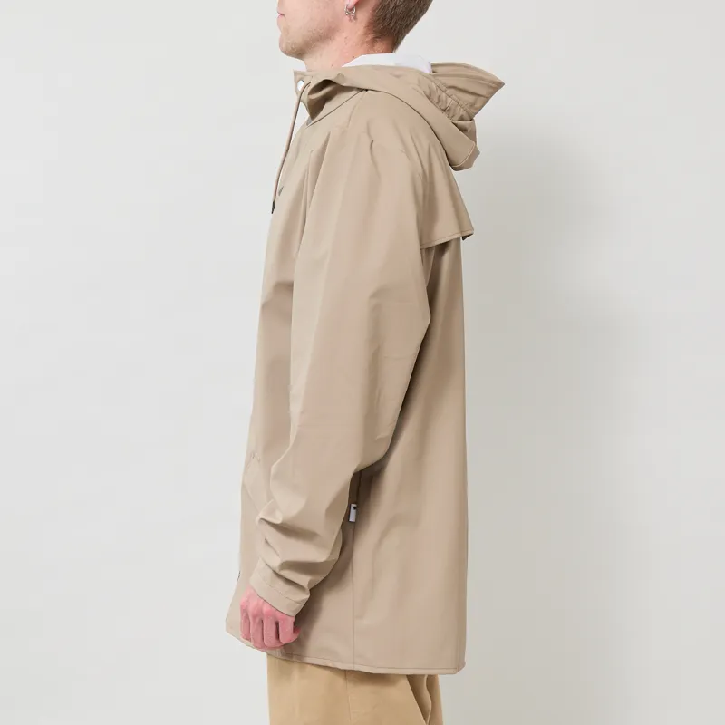 Rains Waterproof Jacket Beige-2