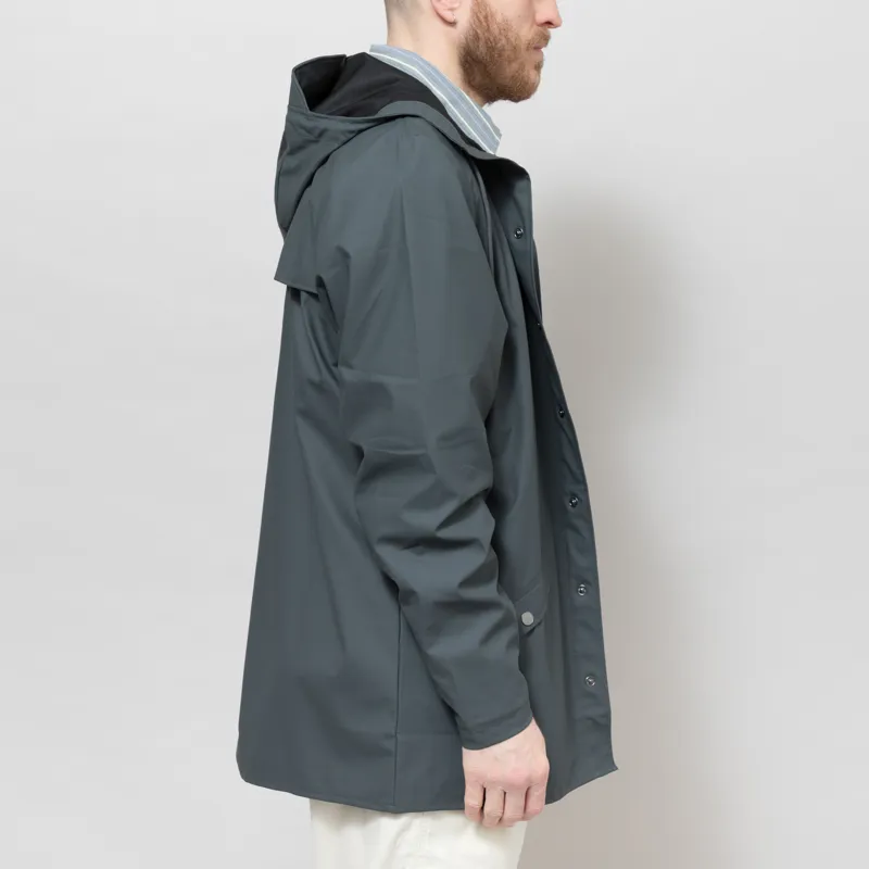 Rains Waterproof Jacket Dark Grey-4