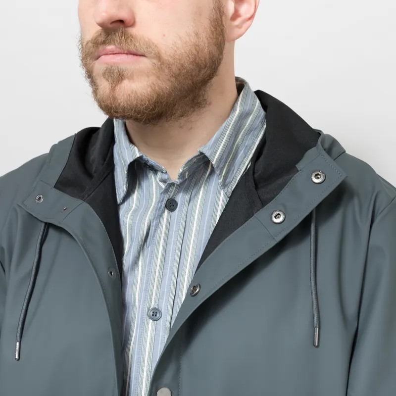 Rains Waterproof Jacket Dark Grey-5