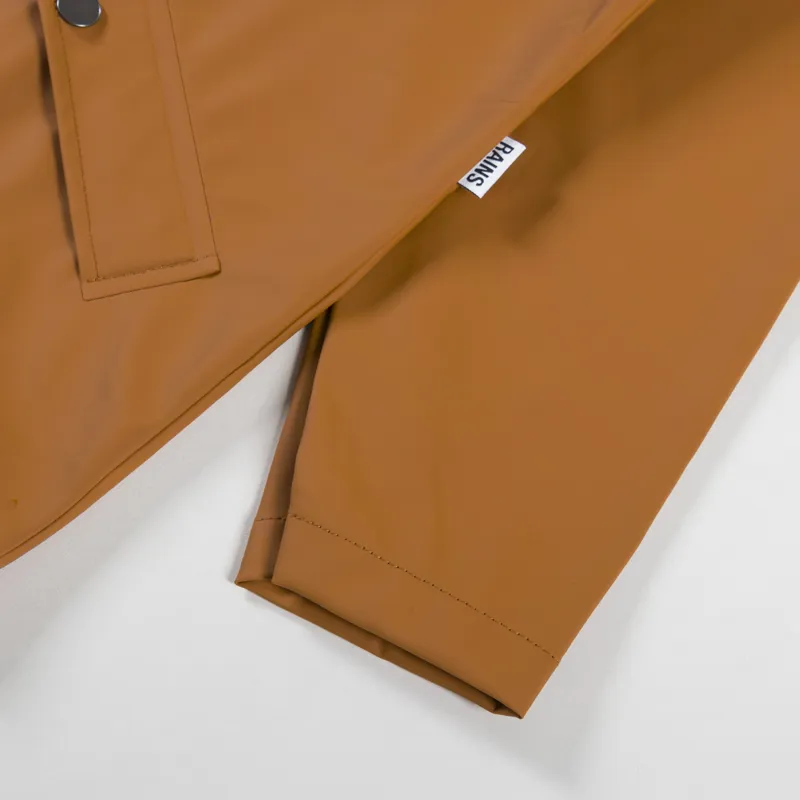 Rains Waterproof Jacket Rust-6