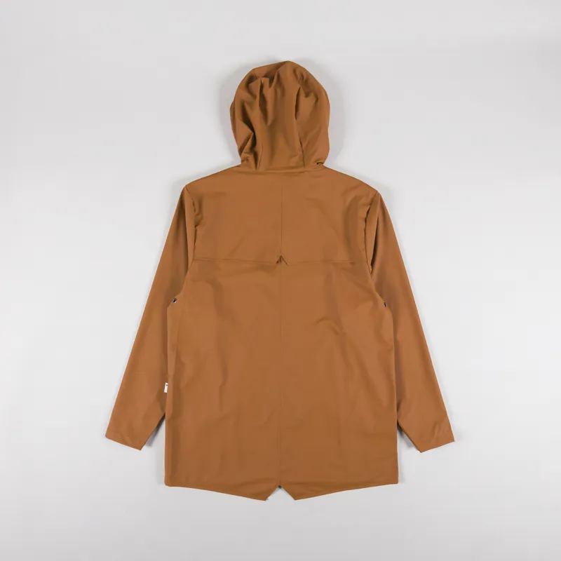 Rains Waterproof Jacket Rust-1
