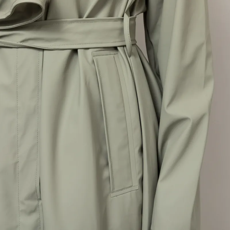 Rains Womens A-line Longer Jacket Drift-11