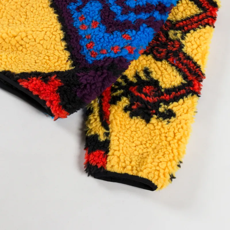 Obey Moroccan Rug Sherpa Jacket Bright Multi-13