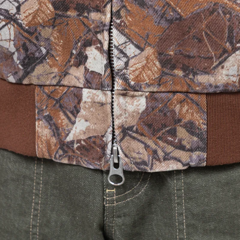 Obey Glen Zip up Jacket Fence Camo Multi-6
