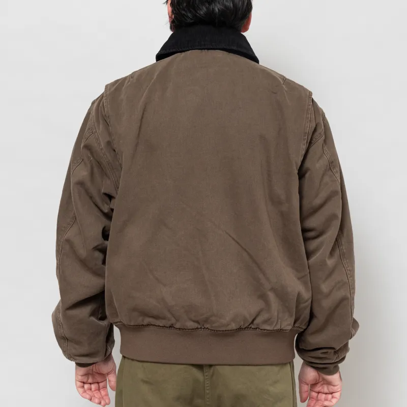 Obey Fade Wash CWU Jacket Wren Faded-3