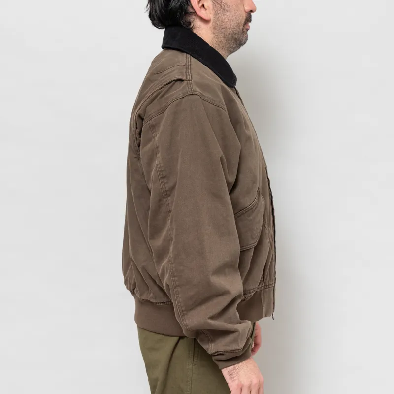 Obey Fade Wash CWU Jacket Wren Faded-4