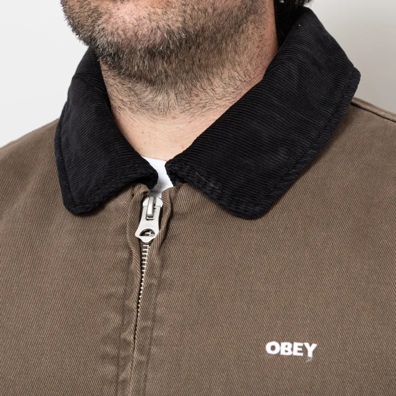 Obey Fade Wash CWU Jacket Wren Faded-5