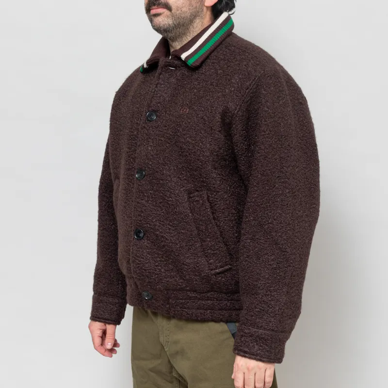 Obey Arden Blouson Jacket Java Brown-1