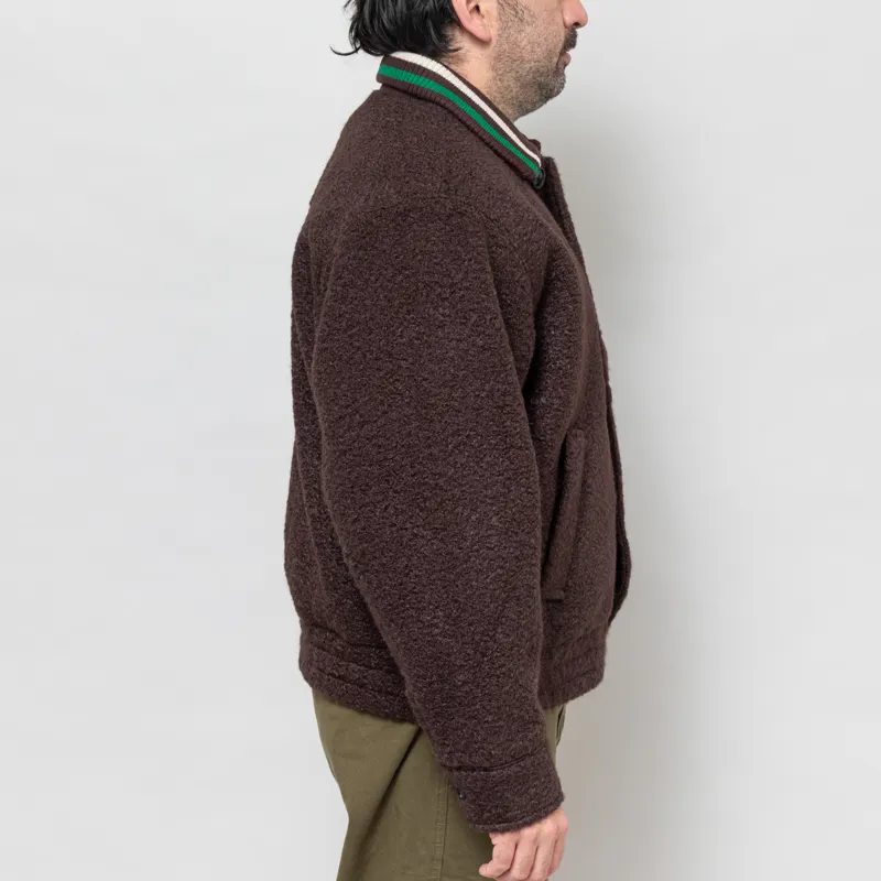 Obey Arden Blouson Jacket Java Brown-4