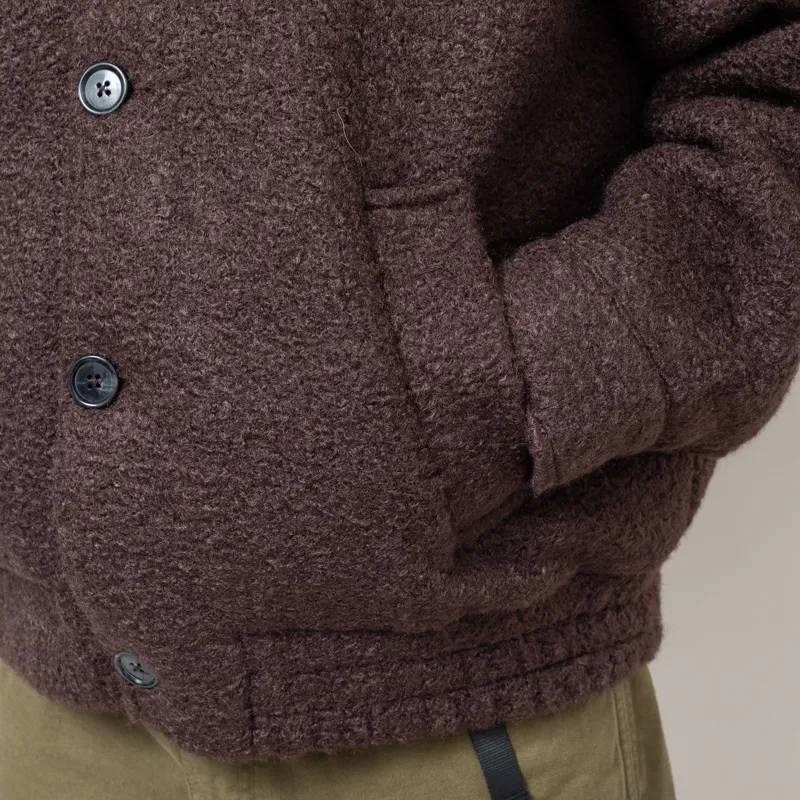 Obey Arden Blouson Jacket Java Brown-8