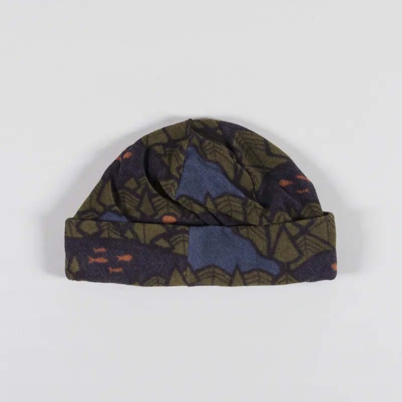 Kavu Womens North Inlet Beanie Sasquatch Night-1