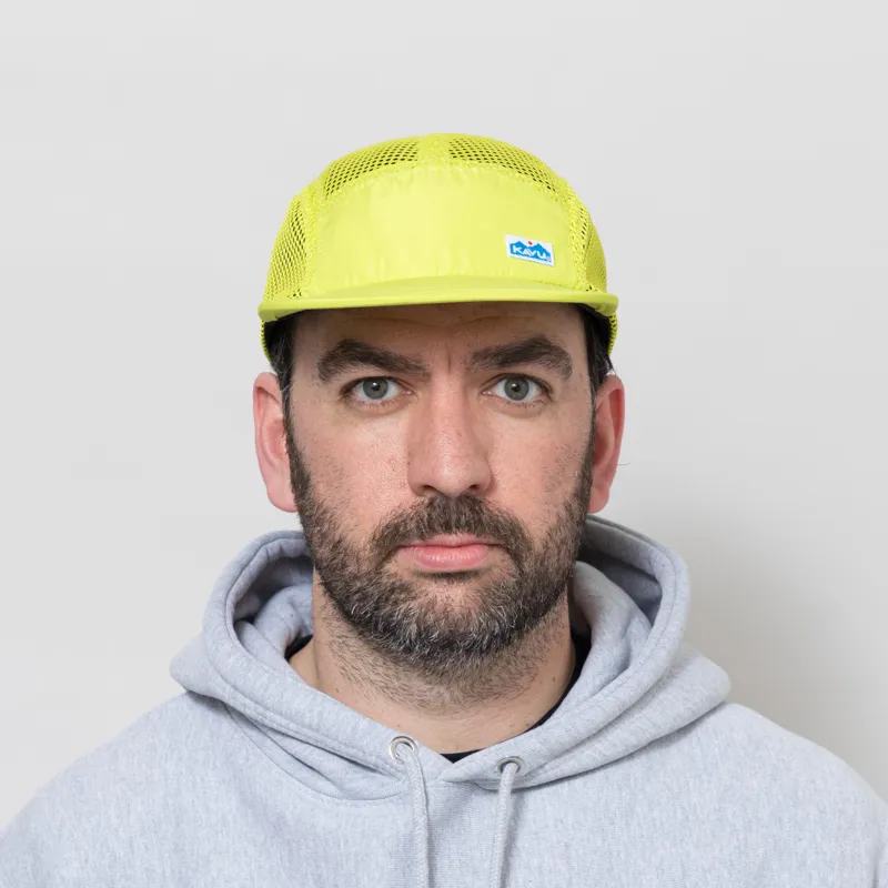 Kavu Drift Creek Cap Neon Yellow-1