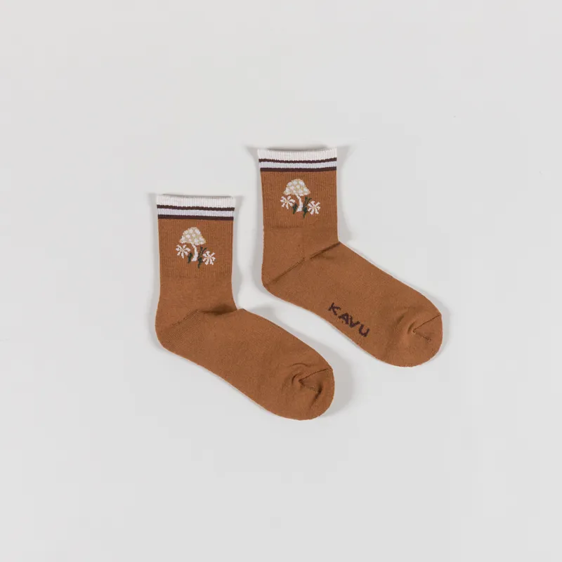 Kavu Womens Robot Socks Forage Patch