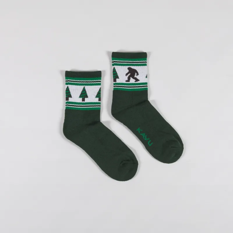 Kavu Womens Robot Socks Sasquatch