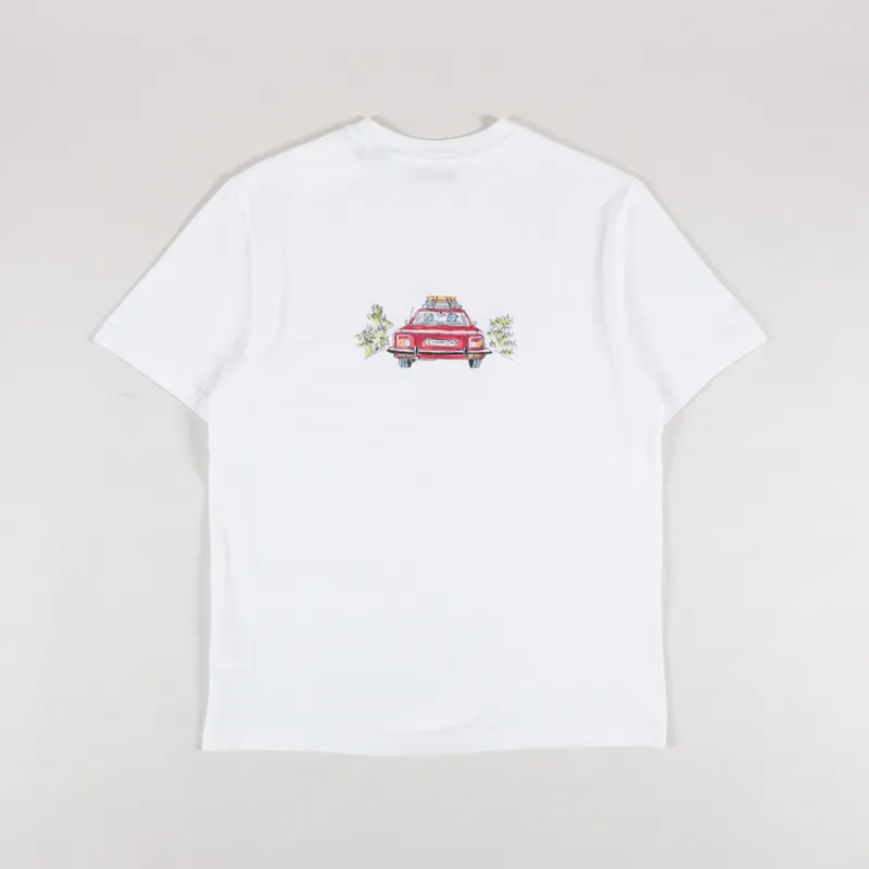 Edmmond Studios Holiday Auto T Shirt White