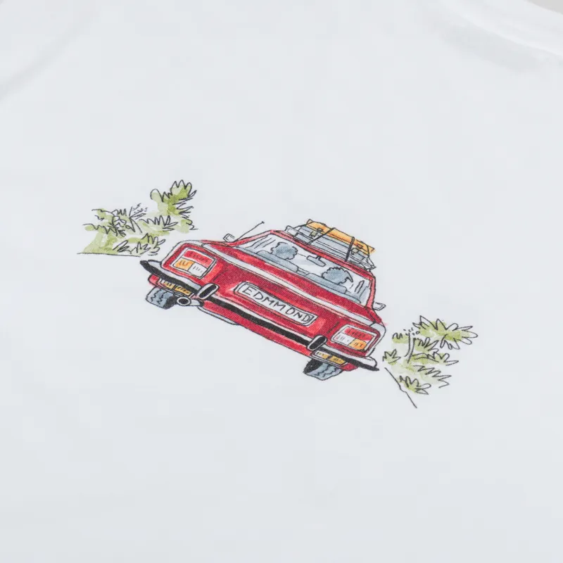 Tシャツ・カットソー EDMMOND STUDIOS HOLIDAY AUTO T-SHIRT Edmmond Studios HOLIDAY AUTO TEE White | BSTN Store