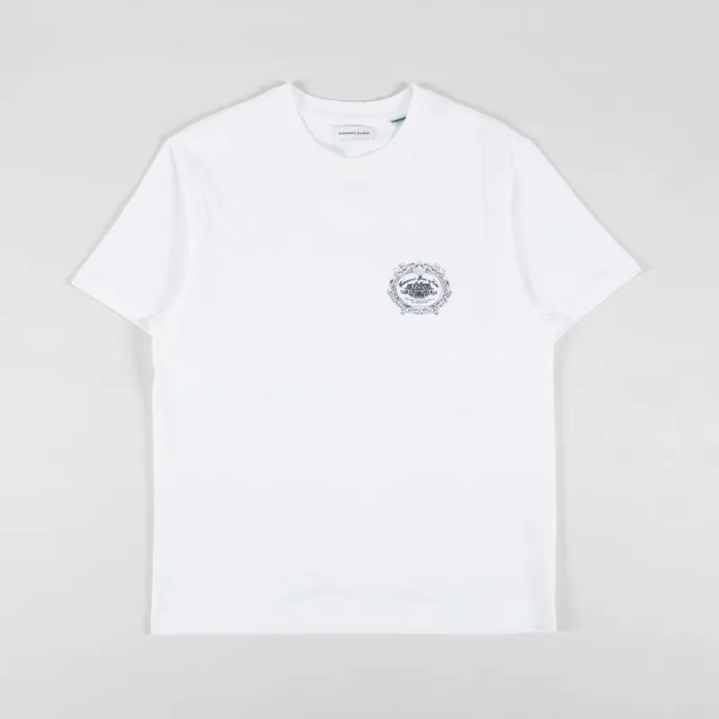Edmmond Studios Lounge Bar T Shirt White-1