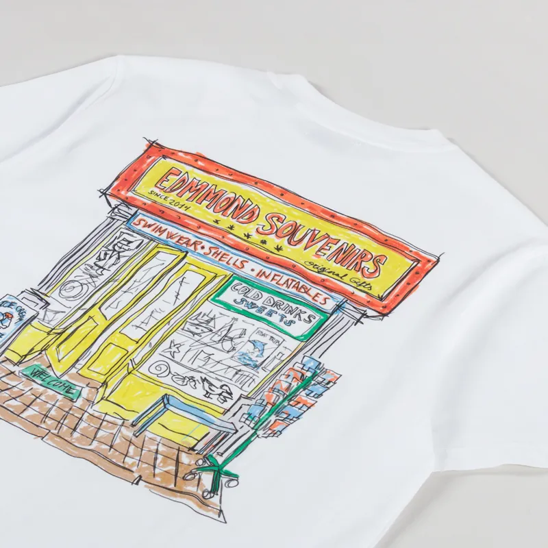 Edmmond Studios Souvenirs T Shirt White-2