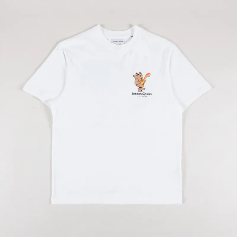 Edmmond Studios Oso Y Madrono Summer T Shirt White-1