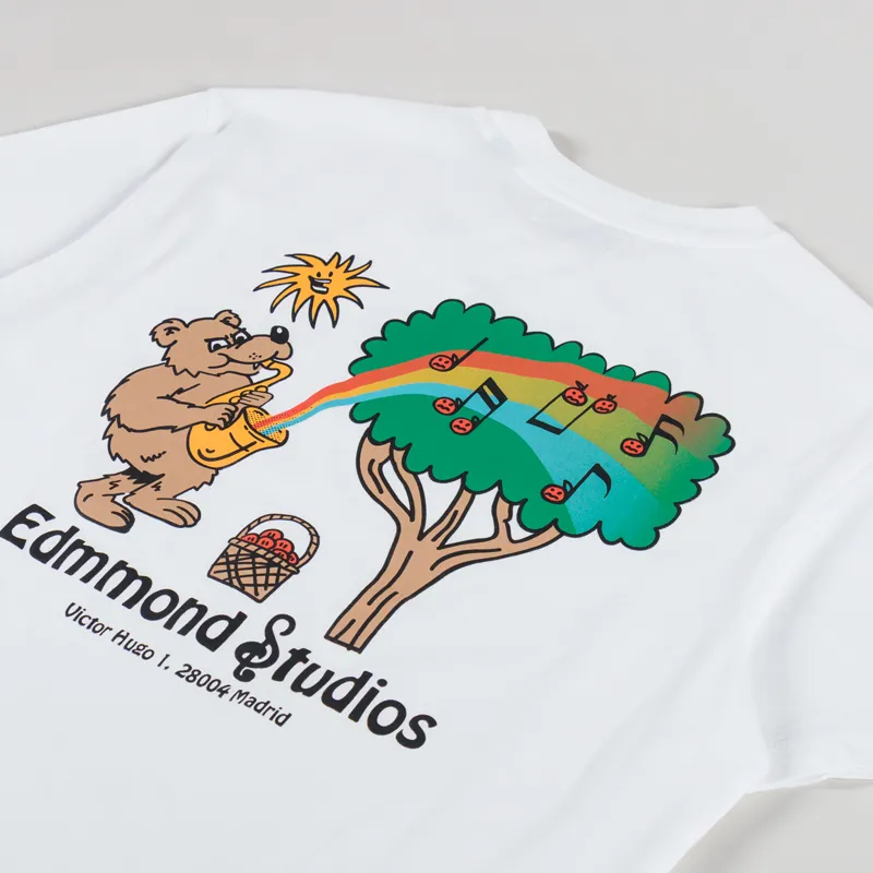 Edmmond Studios Oso Y Madrono Summer T Shirt White-2