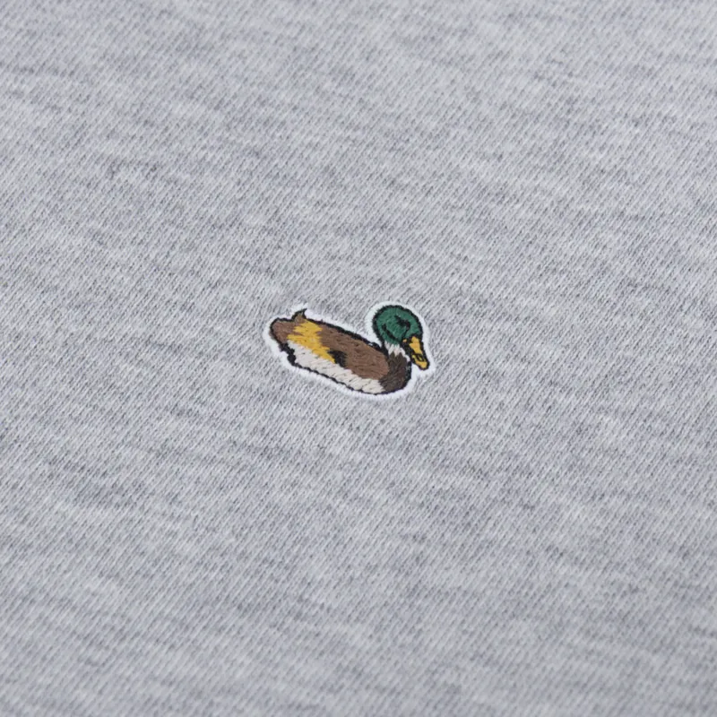 Edmmond Studios Duck Patch T Shirt Grey Melange-2