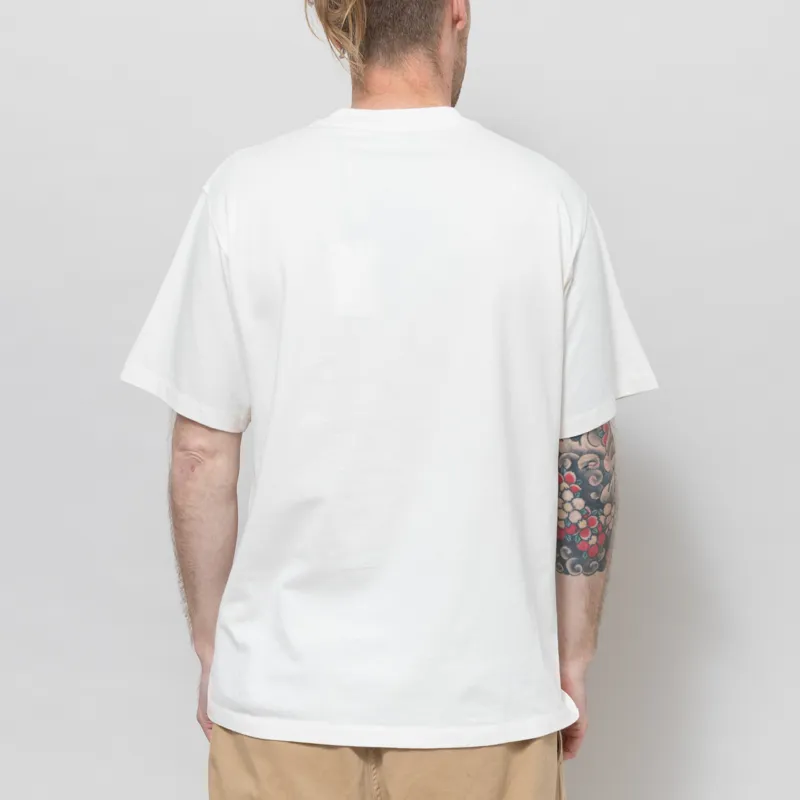Edmmond Studios Mini Logo T Shirt Off White-1