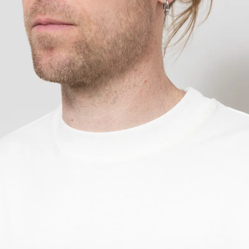 Edmmond Studios Mini Logo T Shirt Off White-2