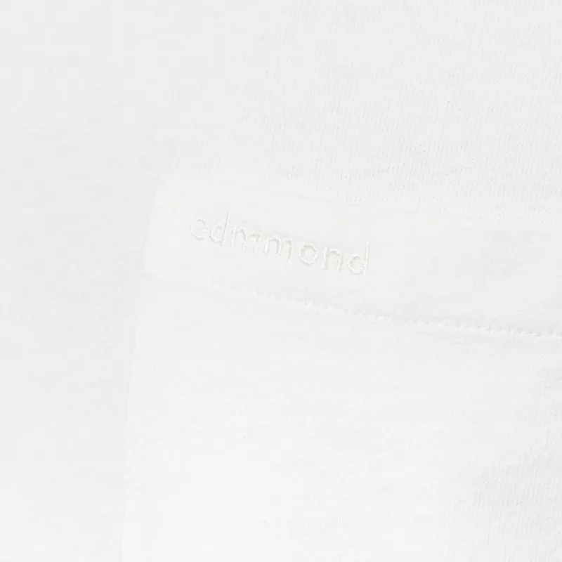 Edmmond Studios Mini Logo T Shirt Off White-4