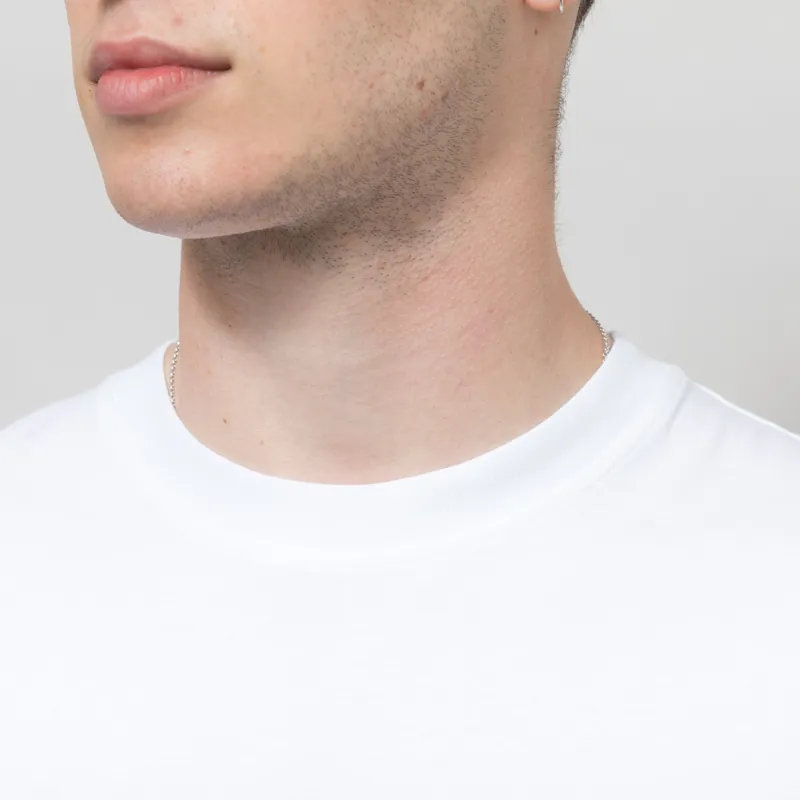 Edmmond Studios Signature Jersey T Shirt White-2