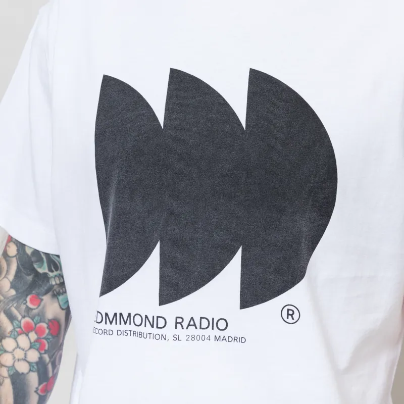 Edmmond Studios Radio T Shirt White-3