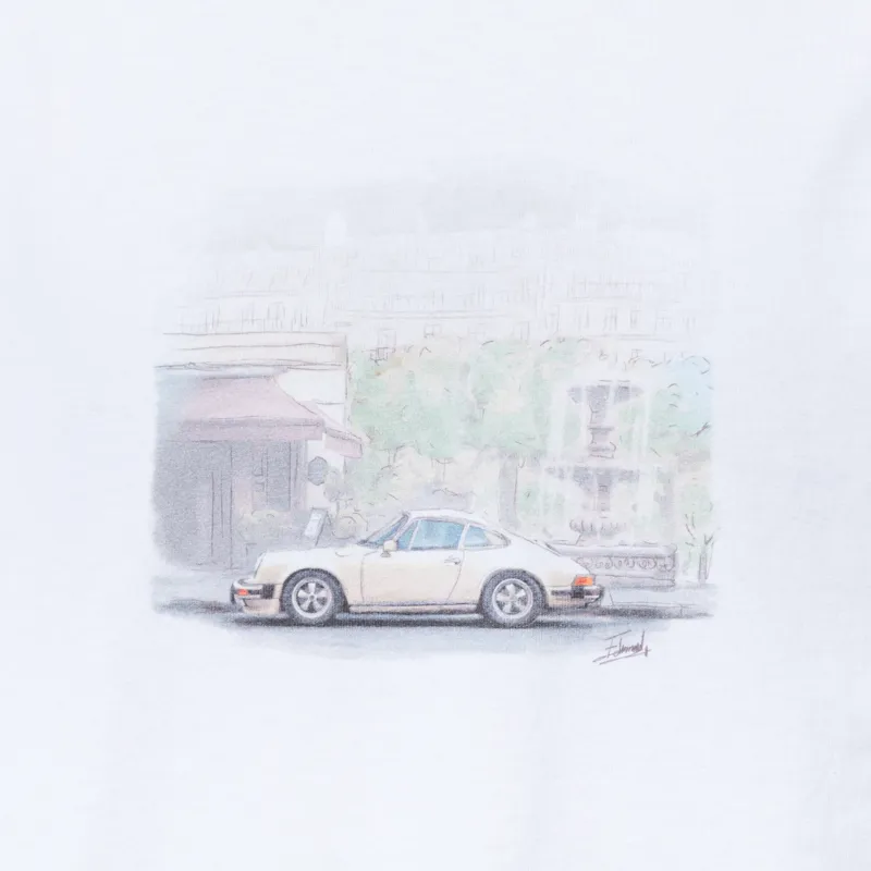 Edmmond Studios Chassing Classics T Shirt White-4