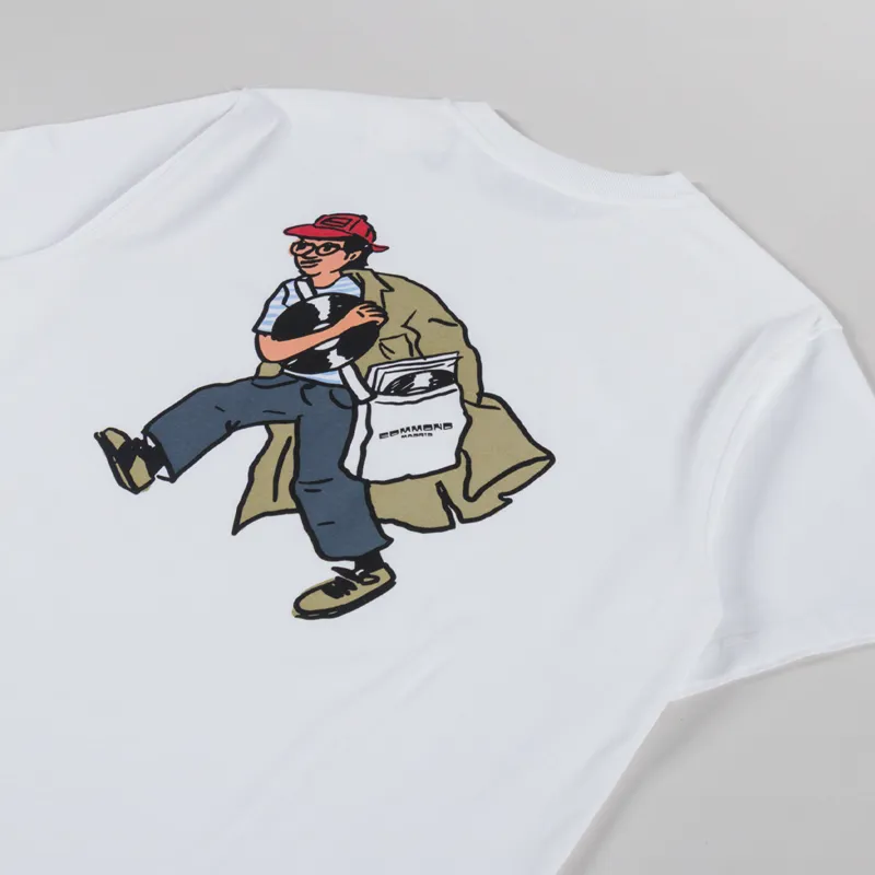 Edmmond Studios Melomaniac T Shirt White-2